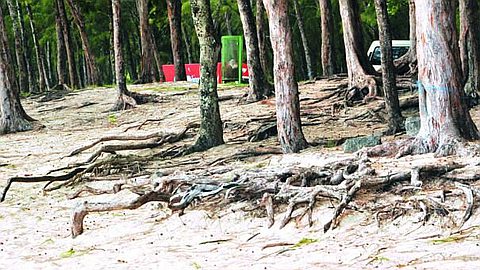 Beach of Bain Boeuf Restored Soon