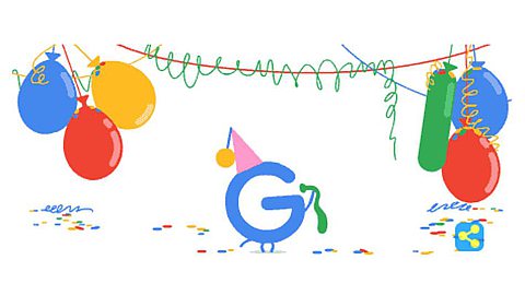 Google celebrates 18th birthday, as it has done on this date for 11 years