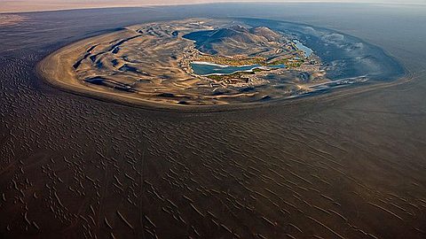 Picture of the Day: A Desert Oasis in Libya