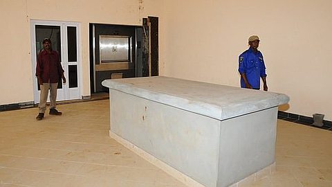 Cemetery at a Cost of Rs 55 Million Built at Holyrood-Trois-Mamelles