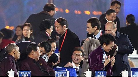 Putin Hits on China's First Lady, Censors Go Wild