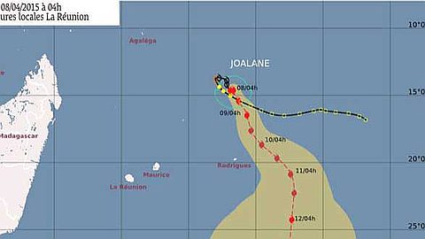 Cyclone Tropical Joalane: l’alerte 1 pas à Ecarter à Rodrigues ce Mercredi