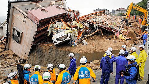 Japon : Au moins 100 morts après des pluies torrentielles