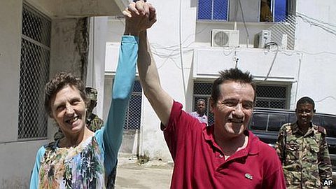 South Africa Couple Freed From Somali Pirates