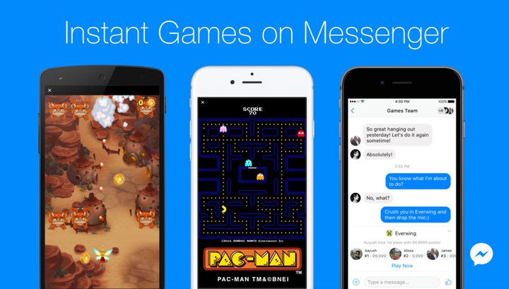 Facebook’s Messenger games are now available...