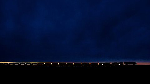 Picture of the Day: Coal Train Sunset