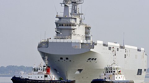 France, Russia Reach Agreement to Break Mistral Warship Contract