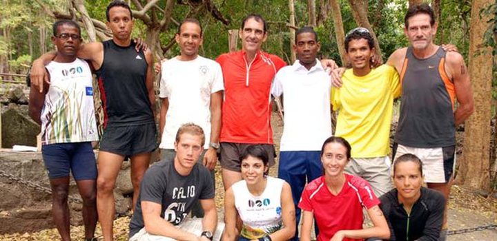 Xavier Verny and Laurence Race Ahead