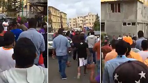 Curepipe: Affrontements Entre Policiers et Bouncers