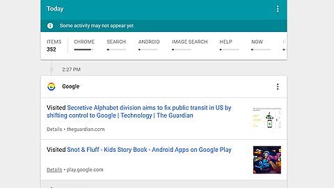 Google Launches New My Activity Site, Reaffirms Google Knows Basically Everything About You