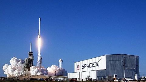 SpaceX makes history: It launched a used rocket and then landed it in the ocean