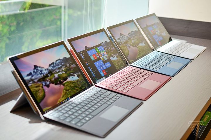 Microsoft's new Surface Pro has 13.5 h of battery