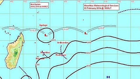 Weather Forecast: Tropical Storm at Wednesday
