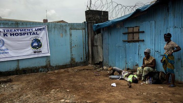 Monrovia, the Liberian capital, is facing a widespread Ebola epidemic