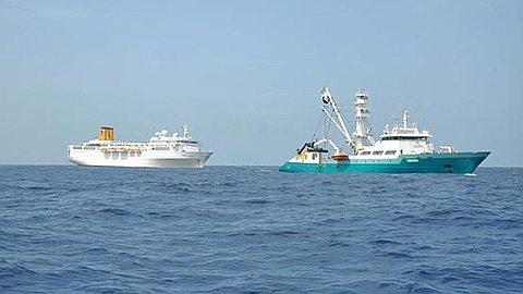 Costa Allegra Arrives this Morning in the Seychelles