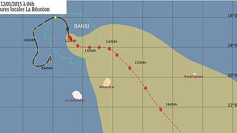 Bansi une Réelle Menace: Maurice en Alerte Cyclonique 2