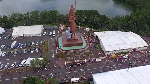 Maha Shivratree : Les drones interdits à Grand-Bassin