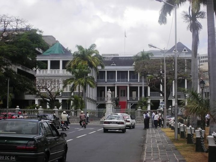 Archive Photo: Government House, Port Louis
