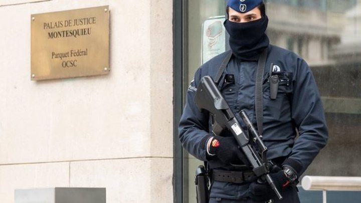 Belgian police are on high alert following Thursday's raids