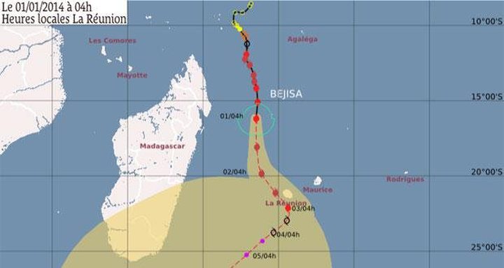 Tropical Cyclone Bejisa: Rain on the Island