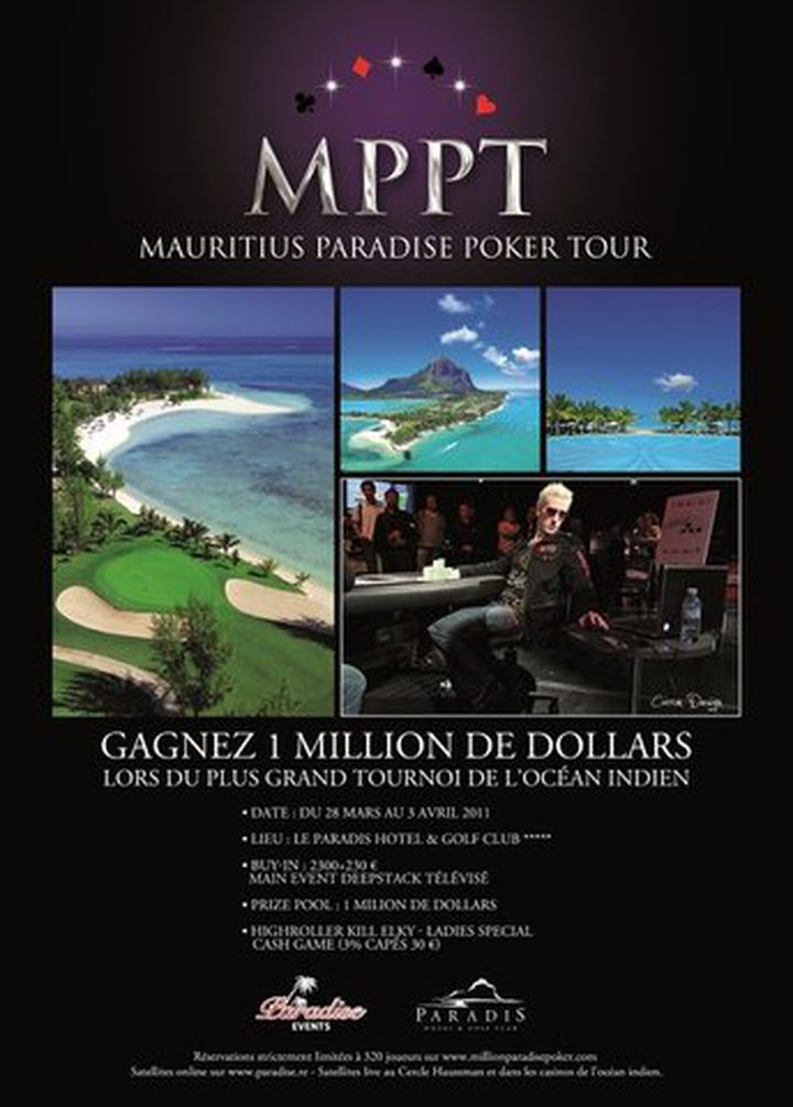 Million Paradise Poker Tour promo