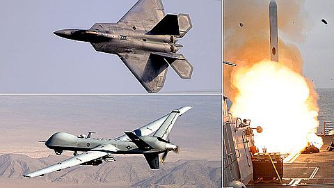 US Military Launches Air Strikes Against Isil in Syria