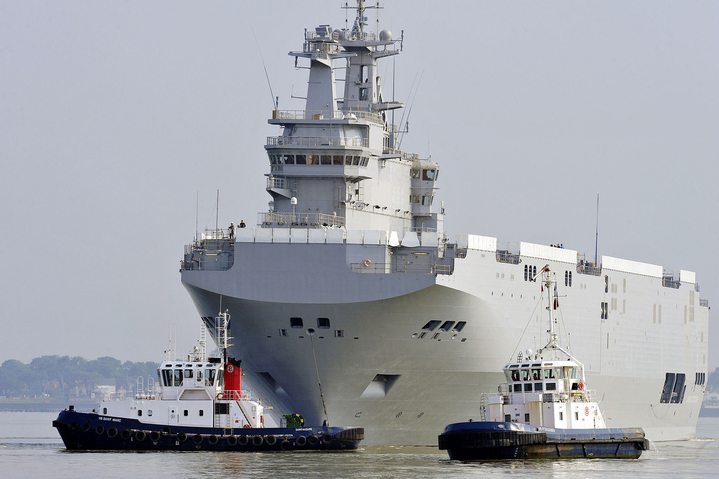 France, Russia Reach Agreement to Break Mistral...