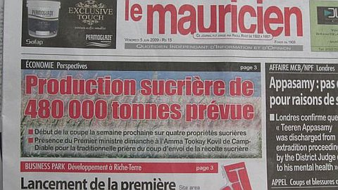 Rs 100 Million from Le Mauricien Ltd Group Claimed 