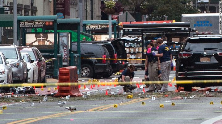Explosion in Manhattan. An explosion in New York City injured 29