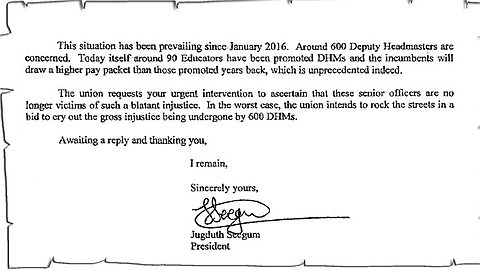 Salaire: 600 assistants maîtres d’école pénalisés