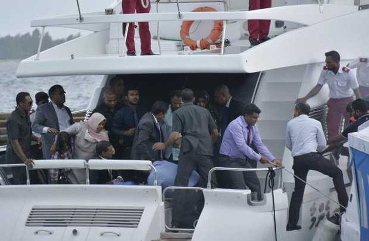 Maldives President Escapes Explosion on Speedboat