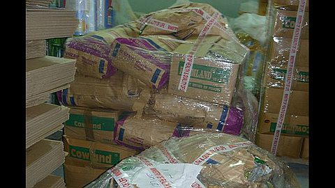 1, 4 Tons of Milk Cowland Seized by the Flying Squad of the Ministry of Health