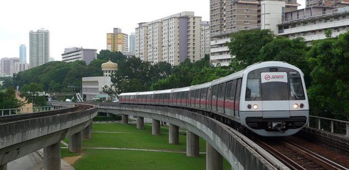 Archive Photo: LRT in Singapore