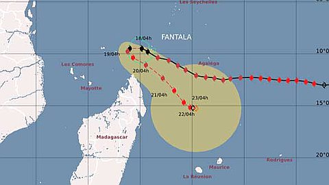 Fantala: un Changement de Trajectoire Prévu pour Mercredi