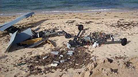 Drone Crashes Mount at Civilian Airports