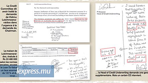 Prêt en euros: les documents que Lutchmeenaraidoo voulait bloquer