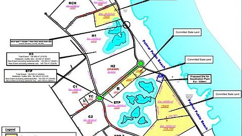 Palmar: more than 238 acres of the former livestock station identified for tourist projects