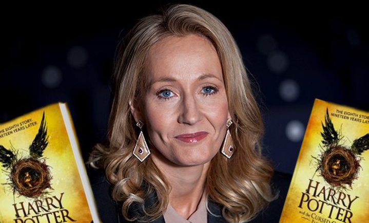 J.K. Rowling bids farewell to Harry Potter...