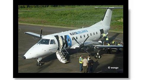 Comoros: Arrival of an Aircraft on the Inter-Island