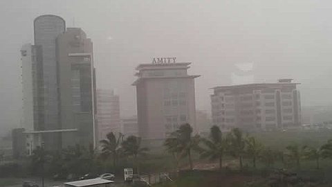 Météo: un Avis d’Averses Orageuses en Vigueur Jusqu’à 18 Heures