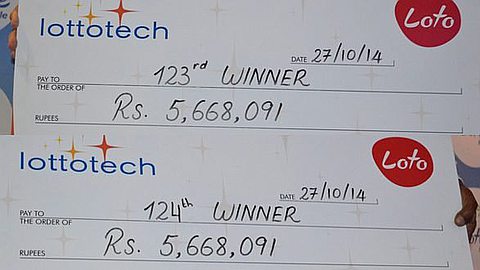 Loto: Deux Retraités Remportent Chacun Rs 5 Millions