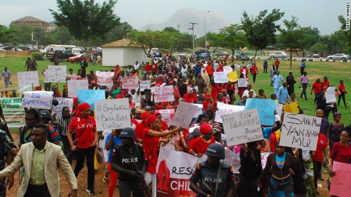 Global Protesters Call for Release of Nigerian...
