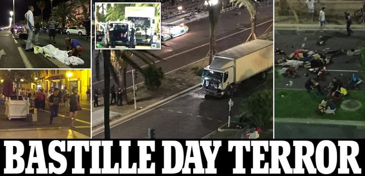 Truck 'terrorist' kills 80 in attack on Nice...