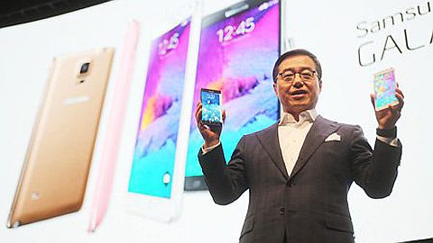 Samsung Unveils Galaxy Note 4