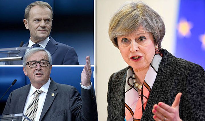 Theresa May has slapped down the divorce bill from EU leaders