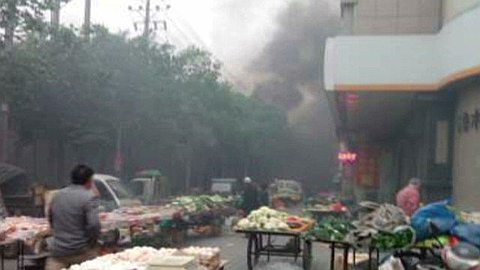 Blasts Kill Dozens at Market in China's Restive Xinjiang Region