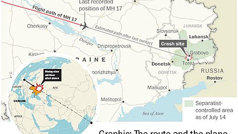 Missile Downs Malaysia Airlines Plane Over Ukraine, Killing 298; Kiev Blames Rebels