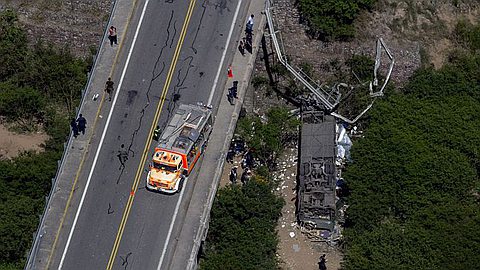 Bus Crash in Argentina Kills Over 40 Police Officers