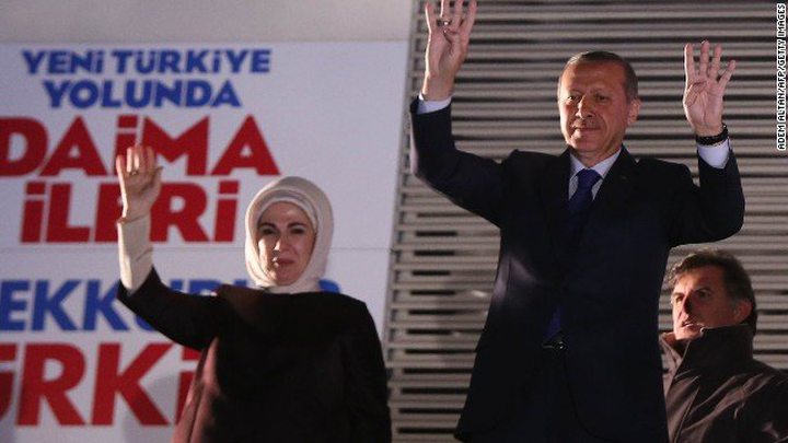 Turkey's Prime Minister Erdogan Declares Victory..