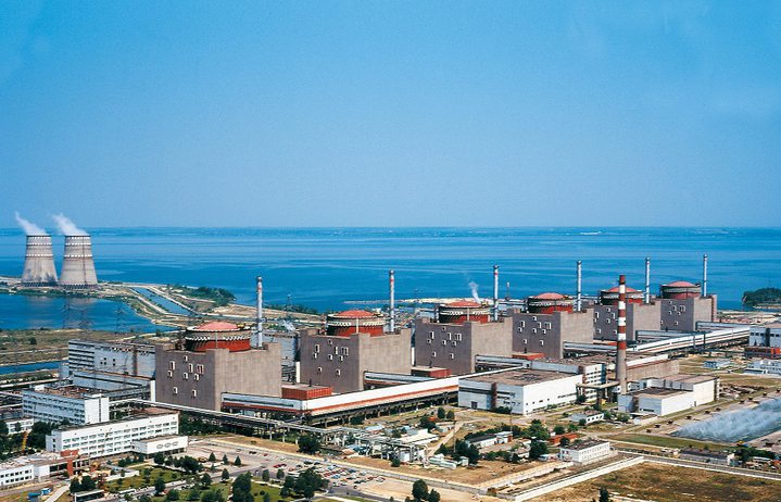 Energodar nuclear plant, Ukraine